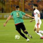 مباراة الزمالك ومولودية الجزائر
