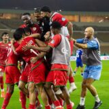 كاد أن يحول الأفراح إلى خيبة أمل.. احتفال لاعب عُمان أمام الكويت يثير جدلًا
