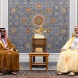 مشاورات بين سلطان عُمان وطحنون بن زايد خلال زيارته إلى مسقط