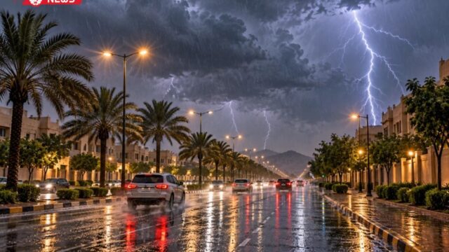 حالة الطقس في السعودية: تحذيرات من أمطار غزيرة وسيول