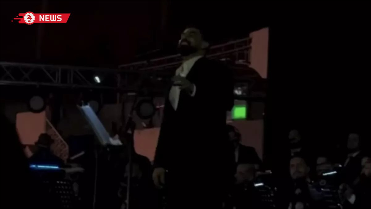 آدم يتسلطن في أغنية “خلصت الحكاية” بحفل العراق (فيديو)