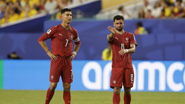 برونو فيرنانديز يحذر من انقسام الشعب البرتغالي بعد أزمة رونالدو