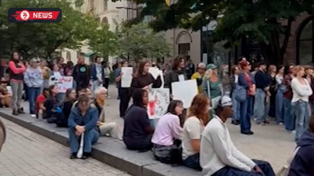 احتجاجات في نيويورك تضامناً مع ضحايا الاعتداء الجنسي