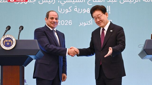 السيسي يشيد بتصريحات رئيس كوريا الجنوبية ويؤكد عمق الشراكة