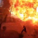 فيديو يوثق نجاة رجل من هجوم بمسيّرة روسية في منطقة كييف