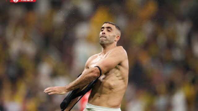 حمد الله يقود التعاون للتعادل ويعلن تضامنه مع السعودية