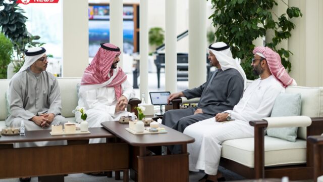 مباحثات بين محمد بن زايد وخالد بن سلمان بشأن تطورات المنطقة