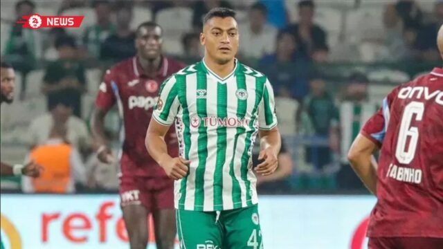 مصطفى محمد على دكة البدلاء، التشكيل الرسمي لمباراة جالطة سراي وكونيا سبور بالدوري التركي