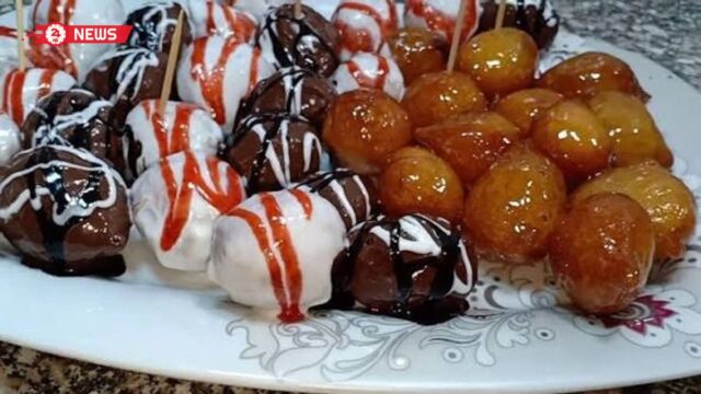 طريقة عمل الزلابية بالصوصات المختلفة مثل الجاهزة