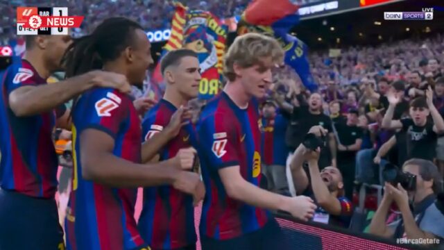اهداف مباراة برشلونة وخيتافي في الدوري الاسباني