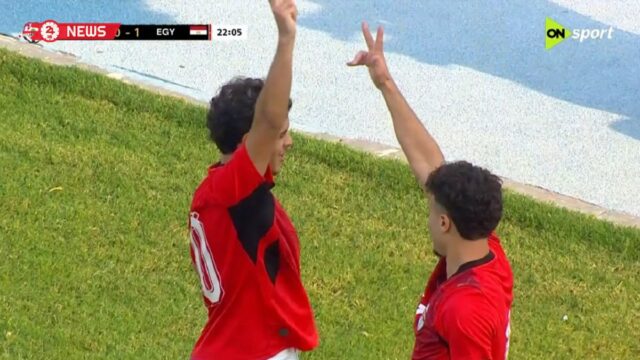 هدف محمود صلاح في مرمي الجزائر بتصفيات كأس أمم أفريقيا للشباب