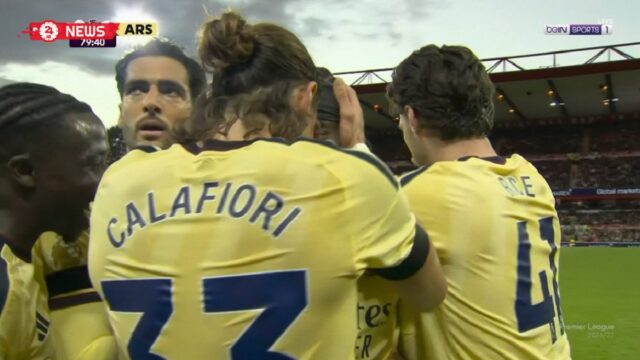 هدف فوز ارسنال علي نوتينجهام فورست (1-0) الدوري الانجليزي