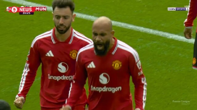 شاهد هدف مبويمو في شباك ليدز يونايتد بالدوري الإنجليزي