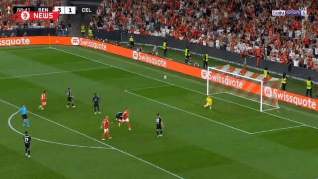 اهداف مباراة سيلتيك وبنفيكا (1-4) الدوري الاوروبي