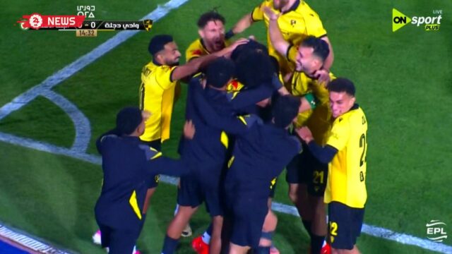 اهداف مباراة وادي دجلة والبنك الاهلي في الدوري المصري