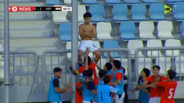 هدف أنس رشدي في مرمي الجزائر بتصفيات كأس أمم أفريقيا للشباب