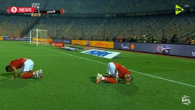 هدف عمر الساعي في مرمي القناة بالدوري المصري