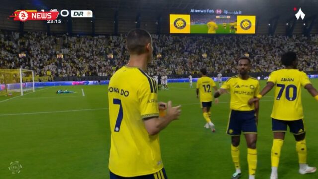 اهداف مباراة النصر والدرعية في الدوري السعودي