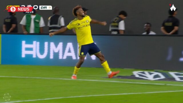 هدف النصر الثالث في مرمي الدرعية بالدوري السعودي