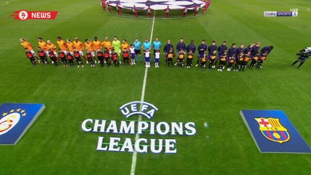 ملخص مباراة برشلونة وجالطة سراي (4-1) دوري ابطال اوروبا