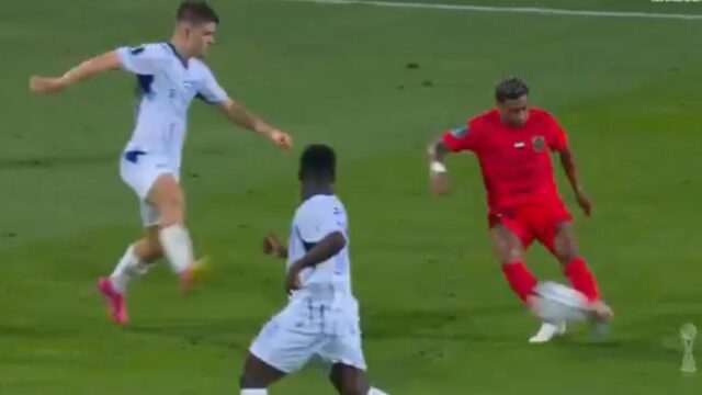 اسيست بيزيرا في اول مباراة له مع شباب الاهلي امام النصر بكأس مصرف أبوظبي الاسلامي