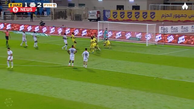 اهداف مباراة الفيحاء والحزم (2-2) الدوري السعودي