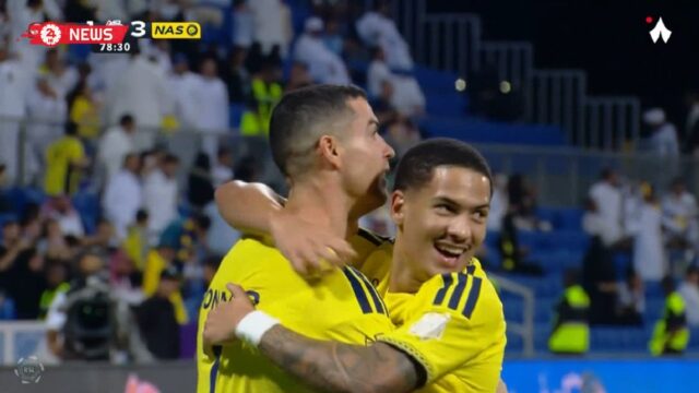 هدف النصر الثالث في مرمي الفيصلي بالدوري السعودي
