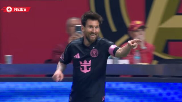 فيديو: ميسي يسجل هدفه الثاني أمام أتالانتا يونايتد بالدوري الأمريكي