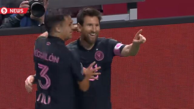 شاهد: هدف ميسي الأول في شباك أتلانتا يونايتد بالدوري الأمريكي