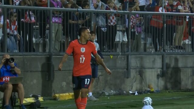 هدف روجرز في مرمي كراوتيا بدوري الامم الاوروبية