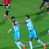 هدف مهند لاشين في مرمي طلائع الجيش بالدوري المصري