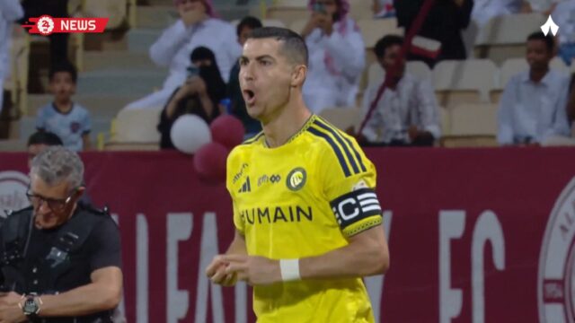 شاهد الفيديو: هدف ملغي لكريستيانو رونالدو أمام الفيصلي بالدوري السعودي