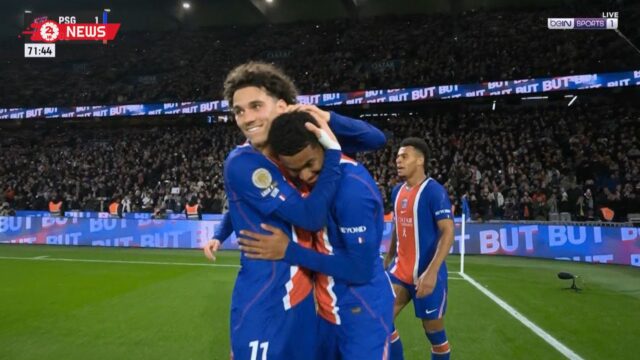 اهداف مباراة باريس سان جيرمان وليون (2-0) الدوري الفرنسي